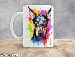 Hrnek - 0280 - Dobrman 02